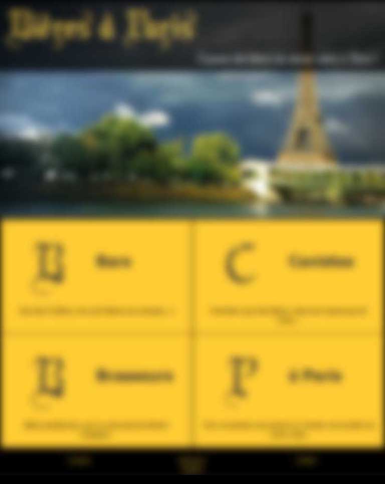 Aperçu du site en mode tablet