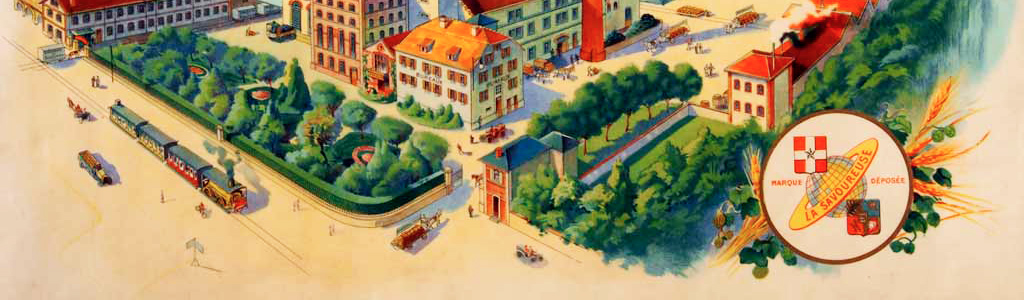 Musée Européen de la Bière - beer advertising posters Brasserie Sochaux